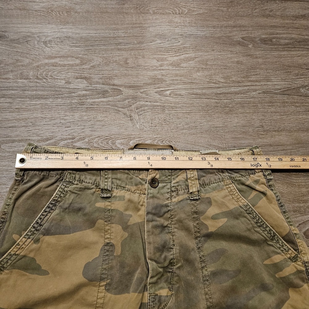 Vintage Abercrombie Fitch Paratrooper Cargo Pants Men's M Camo Baggy Adirondack - Picture 5 of 13